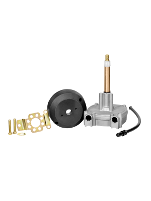 CAIXA DE DIREÇÃO MECÂNICA LIFEK ALPHA, CONEXAO SIMPLES PARA 1 MOTOR DE ATE 150HP, SENDO PARTES E PEÇAS DE LEME PARA EMBARCAÇÕES