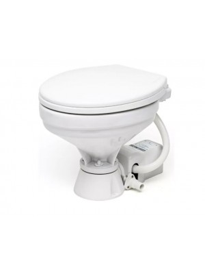 VASO SANITÁRIO ELETRICO 12V SUPER COMPACTO EM CERÂMICA. PARA USO EM EMBARCAÇÃO