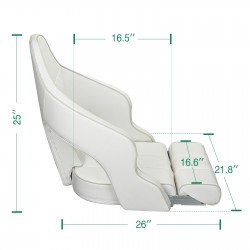 Assento plástico LUXO PRO . Na cor BRANCA/MARFIM