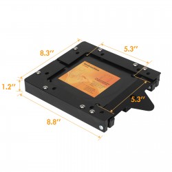 Engate rápido para montagem de assento náutico 