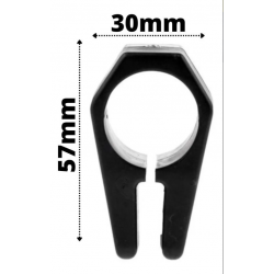 Abraçadeira para capota em Nylon 7/8"