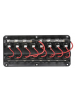 Painel elétrico 6 botões - 12V - 24V à prova d'água