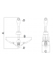 Ancora Danforth Galvanizada - 6,0KG