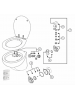 VASO SANITÁRIO ELETRICO SILENCIOSO ULTRA SLIM 12V CHANFRADO 