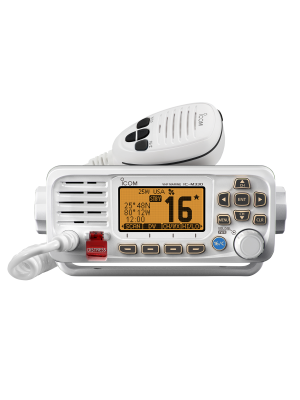 RADIO VHF ICOM BRANCO IC-M330 25W