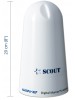 Antena de TV Scout Branca (sem base) 