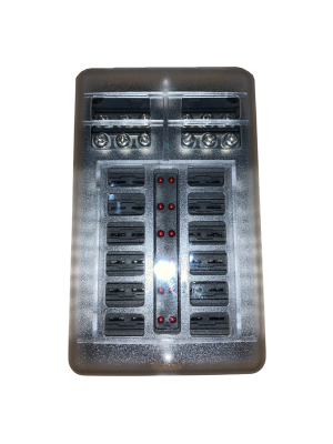 Bloco de Fusível (12 terminais)