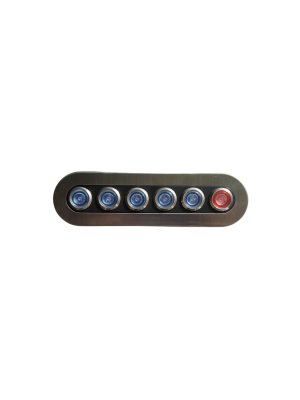Painel Elétrico IP65 ON-OFF 6 botões