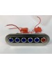 Painel Elétrico IP65 ON-OFF 6 botões