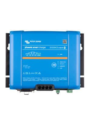 Carregador de Bateria Phoenix Smart IP43 12/30 (3) - 120v/220v - Victron Energy PSC123053095