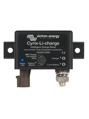 Relé Combinador de Bateria Inteligente Cyrix - ct 12v e 24v - 230A - Victron Energy CYR010230010