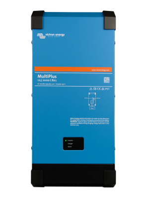 Inversor e Carregador MultiPlus 12/2000/80 - 50 - 120V - Victron Energy PMP122200102
