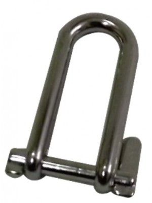 Manilha Reta Longa Pino com Chave INOX