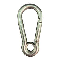 Mosquetão com Olhal INOX (4mm)