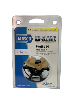 Rotor Jabsco 6303-0003-P c/ 6 palhetas