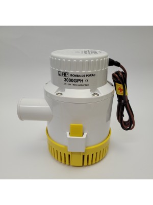 Bomba de porão LIFEK 3000GPH 12v/10AMP