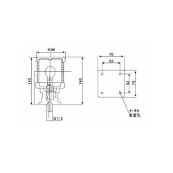 Luz de Navegação Incolor, 360°, para barcos até 12m - 24V