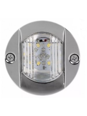 Luz Alcançado Redonda Inox, Led, 12vdc/2.2w 