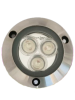 Luz Subaquática Inovaleds Led 1.800 lúmens Led mini inox