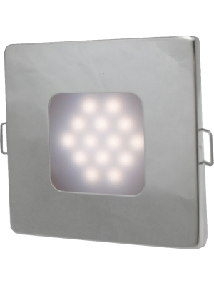 Luminária INOX 316 Quadrada de interior em LED - (Acendimento TOUCH)