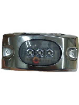 Luz Subaquática em LED AZUL Aço Inox 316