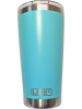 Copo LIFEK térmico EM AÇO INOX, na cor Verde, 591ML, com tampa