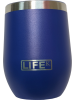 Copo LIFEK térmico EM AÇO INOX, na cor AZUL, 354ML, com tampa