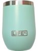 Copo LIFEK térmico EM AÇO INOX, na cor Verde Claro, 354ML, com tampa