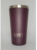 Copo LIFEK térmico em aço Inox, na cor Vinho, 473 ml