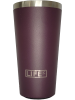 Copo LIFEK térmico em aço Inox, na cor Vinho, 473 ml