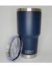 Copo LIFEK térmico em aço inox, na cor Azul Marinho, 888ml, com tampa